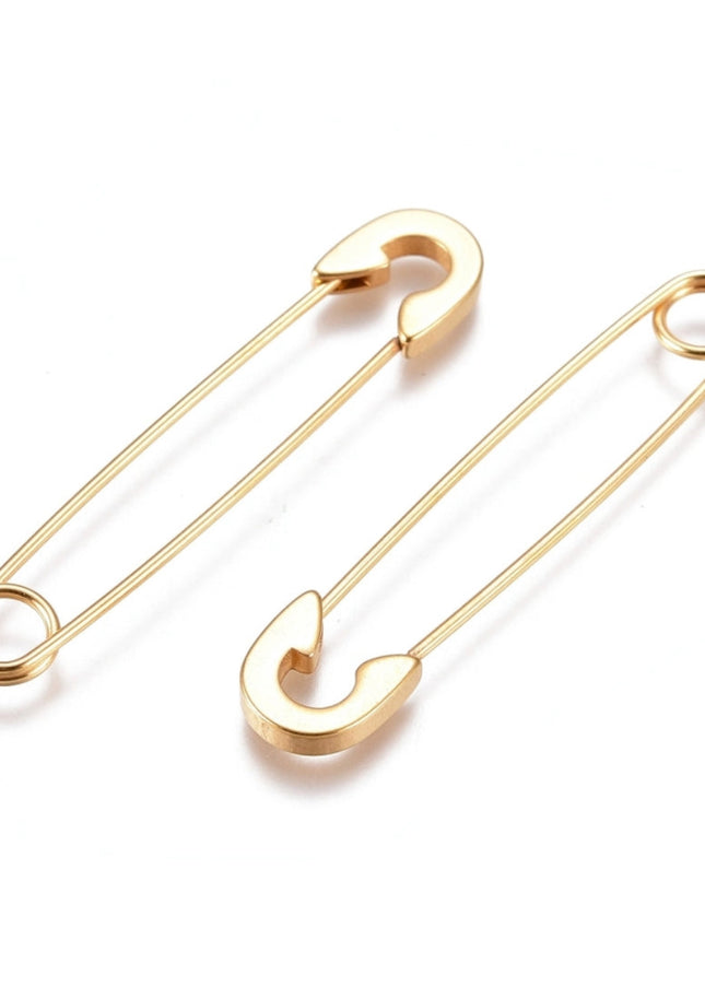 Safety Pin Earrings