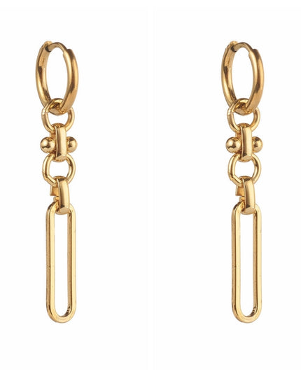 Geometric Drop Earrings