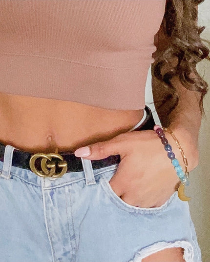 4 mm Classic Paper Clip Chain Bracelet