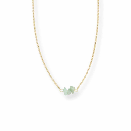A Touch of Balance Necklace – Available in Six Healing Gemstones