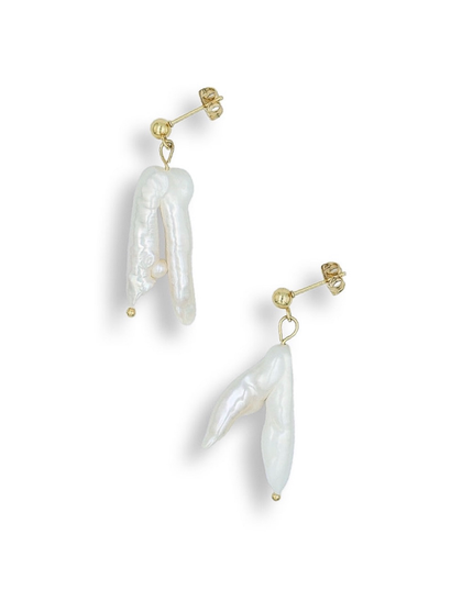 Wanderlust Pearl Drop Earrings