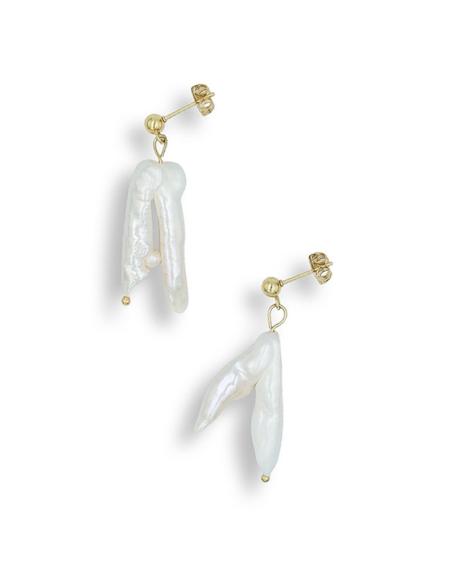 Wanderlust Pearl Drop Earrings