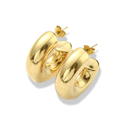 Opulent Orbits Hoop Earrings