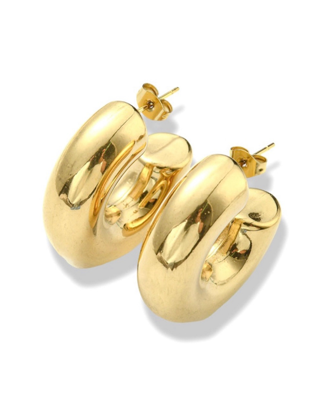 Opulent Orbits Hoop Earrings