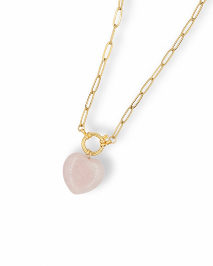 Unconditional Love Necklace – Rose Quartz Gemstone
