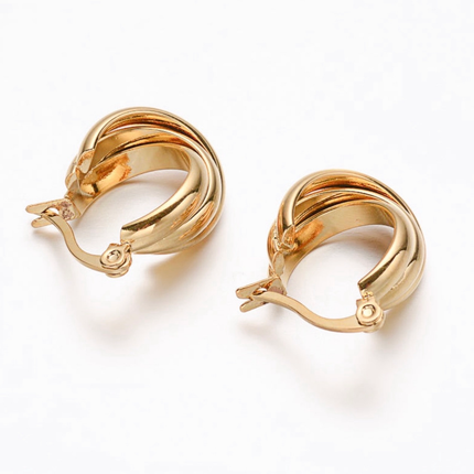 Twisted Mini Hoop Earrings