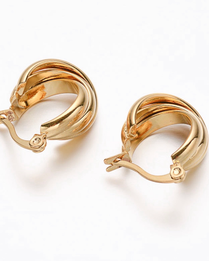 Twisted Mini Hoop Earrings