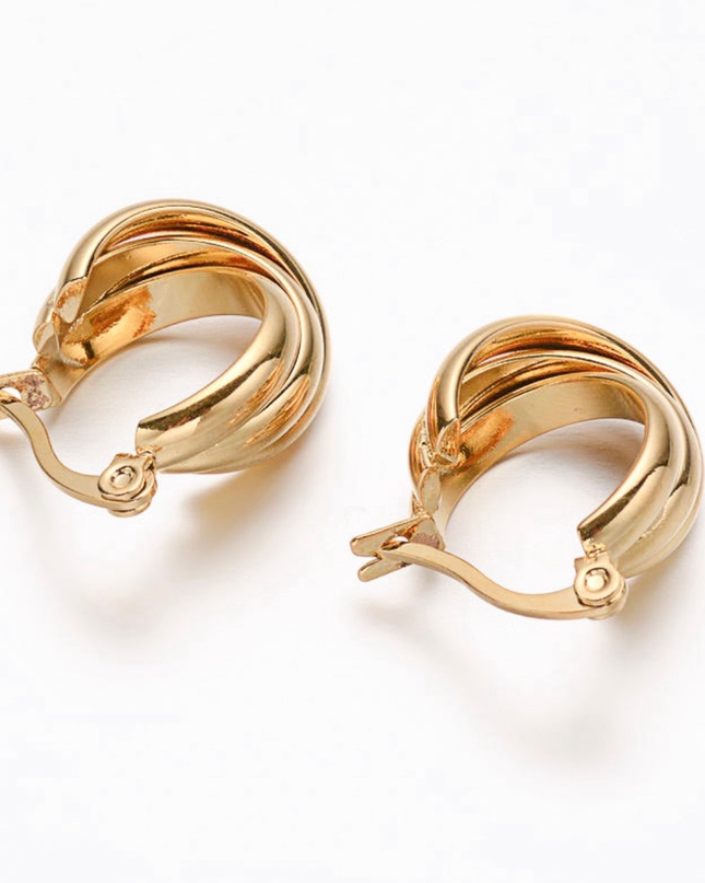 Twisted Mini Hoop Earrings
