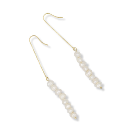 Tierra Pearl Dangle Earrings