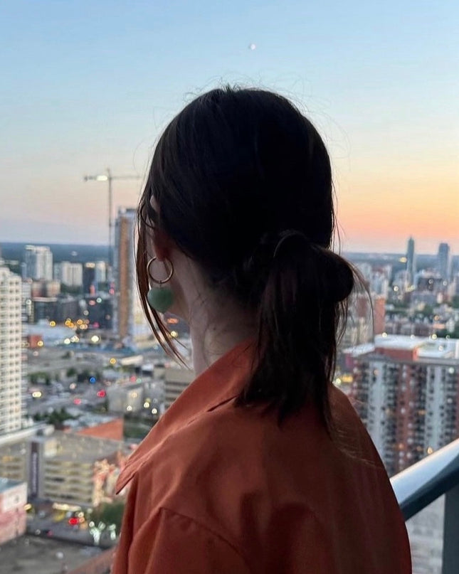 Luckiest Girl Necklace - Green Aventurine