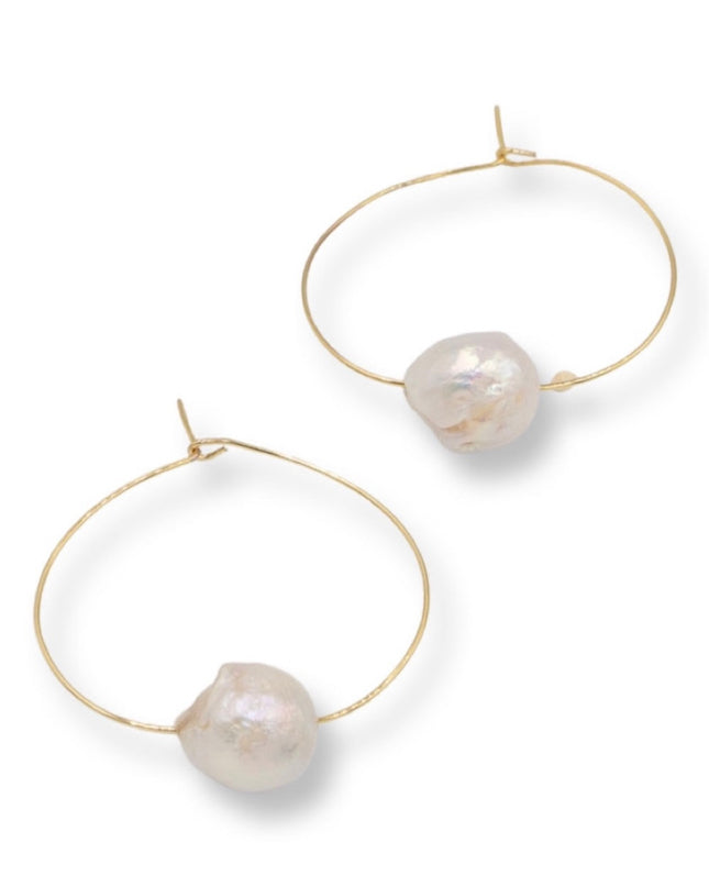 Angela Pearl Earrings