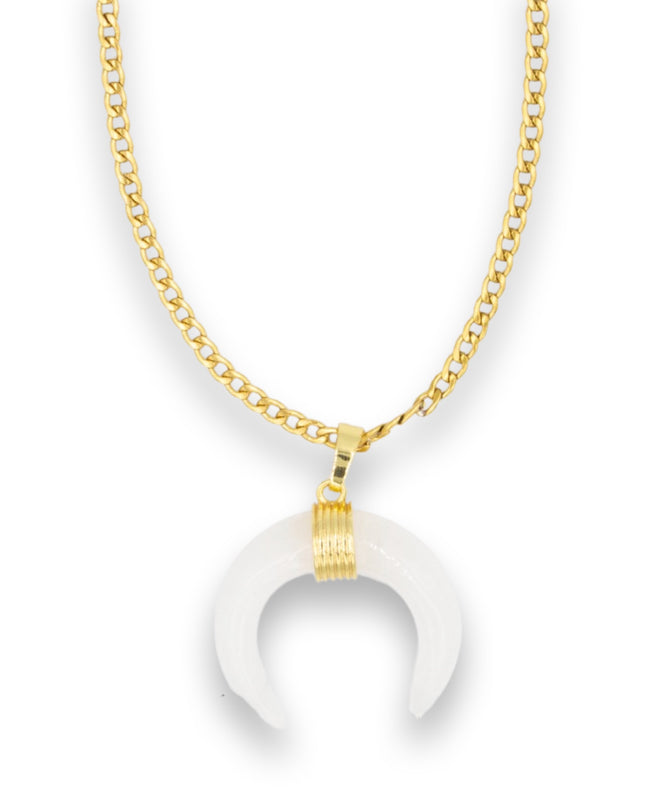 Clear Quartz Intention Necklace