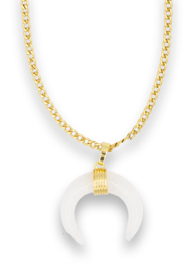 Clear Quartz Intention Necklace