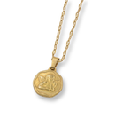 14 to 16 inches / Yellow - 14kt Gold Plated Stainless Steel