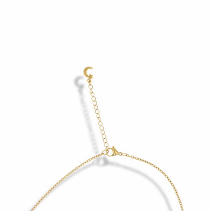 Dainty Hamsa Hand Talisman Necklace