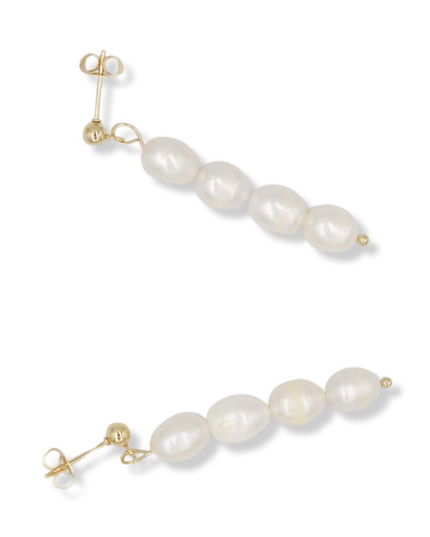 Marcela Earrings - Freshwater Pearls
