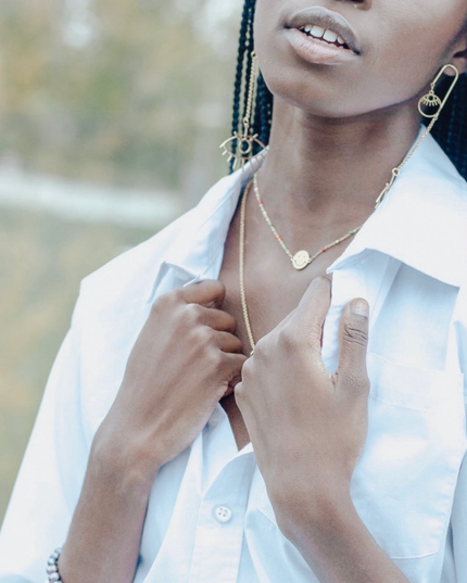 Bruja  Evil Eye Dangle Earrings