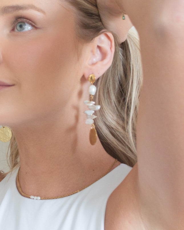 Lauren Pearl Earrings