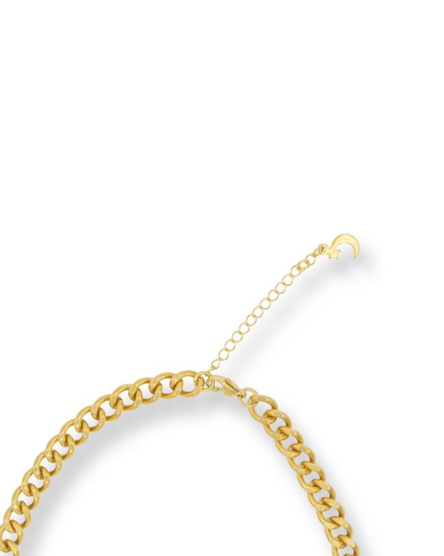 10 MM Curb Chain Necklace