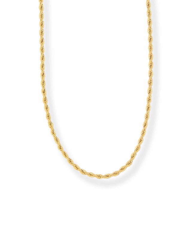 3 MM Rope Chain Necklace