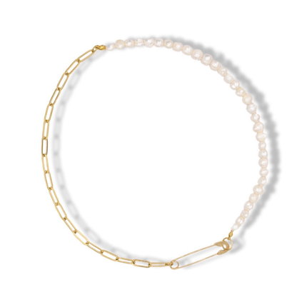 Forever Loca Necklace - Freshwater Pearl Necklace