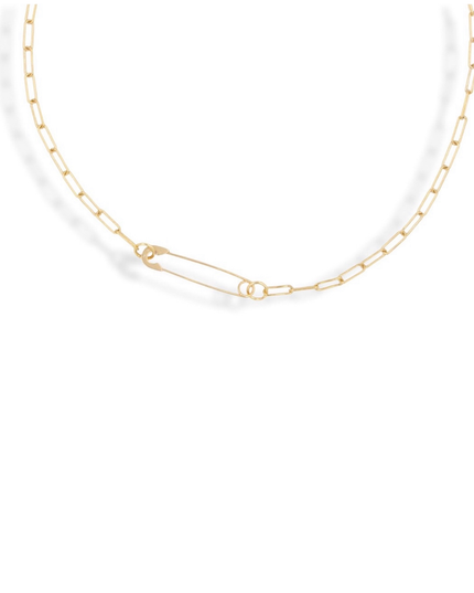 Safety Pin Mania Necklace