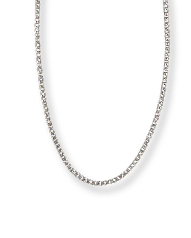 3 MM Curb Chain Necklace