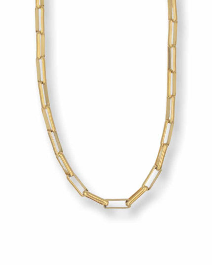 5 MM Rectangle Box Chain Necklace