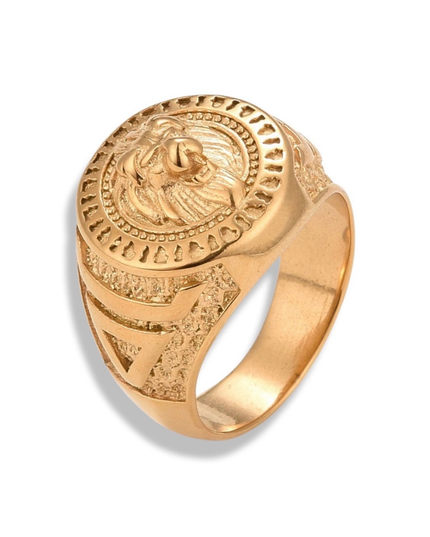 Spiritual Strength Lion Ring