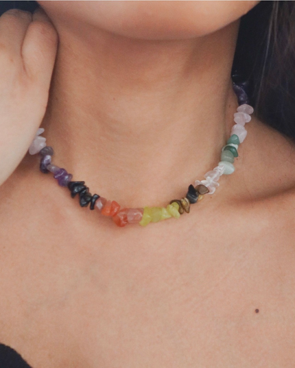Goddess Energy Gemstone Necklace