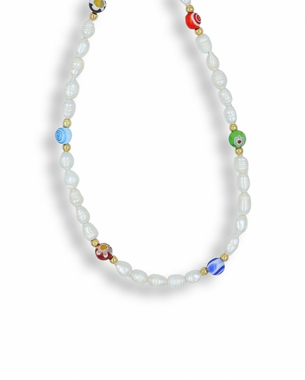 A Night in Positano Freshwater Pearl Necklace
