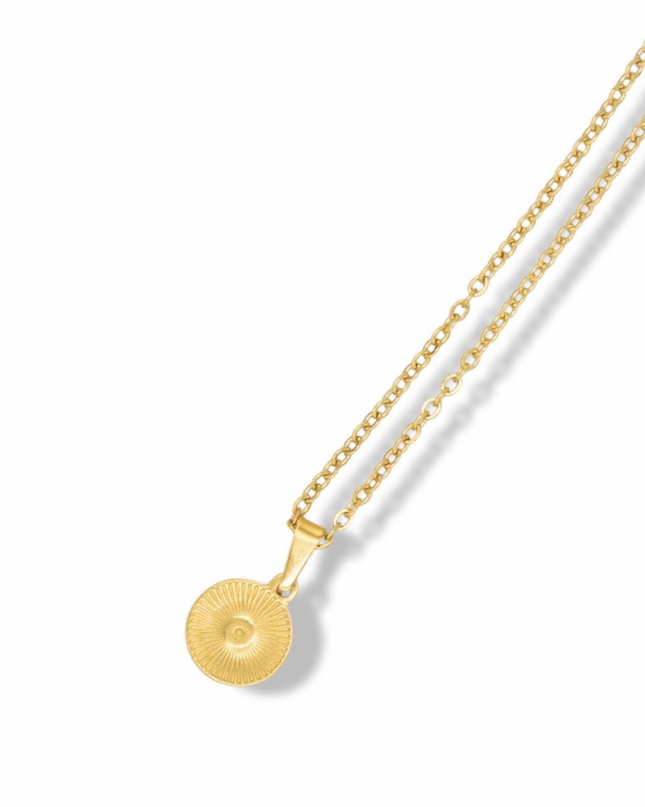 Mini By the Grace of God King of Spain Coin Necklace