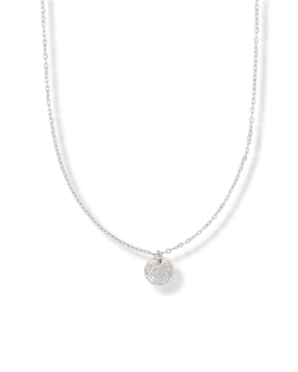 Timeless Hand-Hammered Mini Disc Necklace
