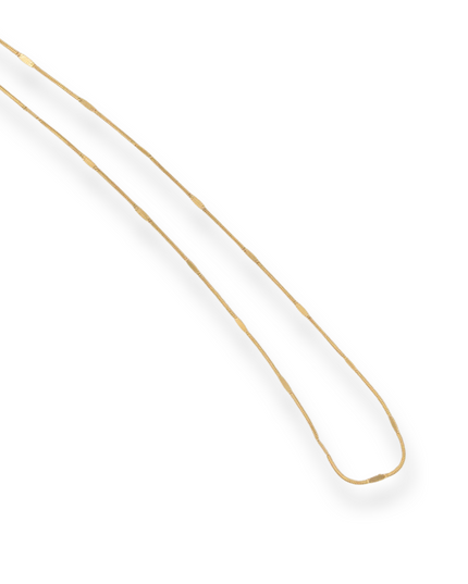 1.5 MM Pressed Snake Chain Necklace