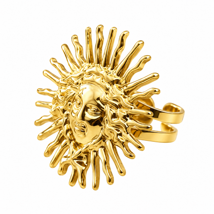 The Solar Flare Open Cuff Ring