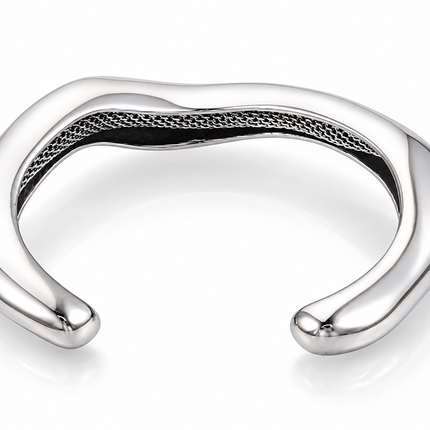 Architectural Lunar Arc Cuff